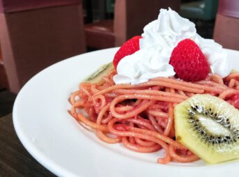 【名古屋・八事】甘口スパで話題の「喫茶マウンテン」|甘口イチゴスパ・ヤングスパを実食レポート