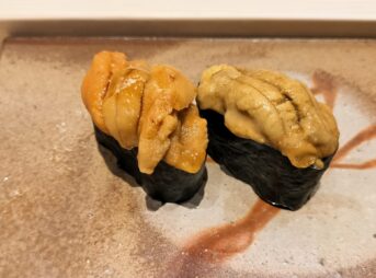 【鮨 銀座おのでら 名古屋】ミシュラン2つ星の江戸前寿司を体験|「おまかせ握り14種」レビュー